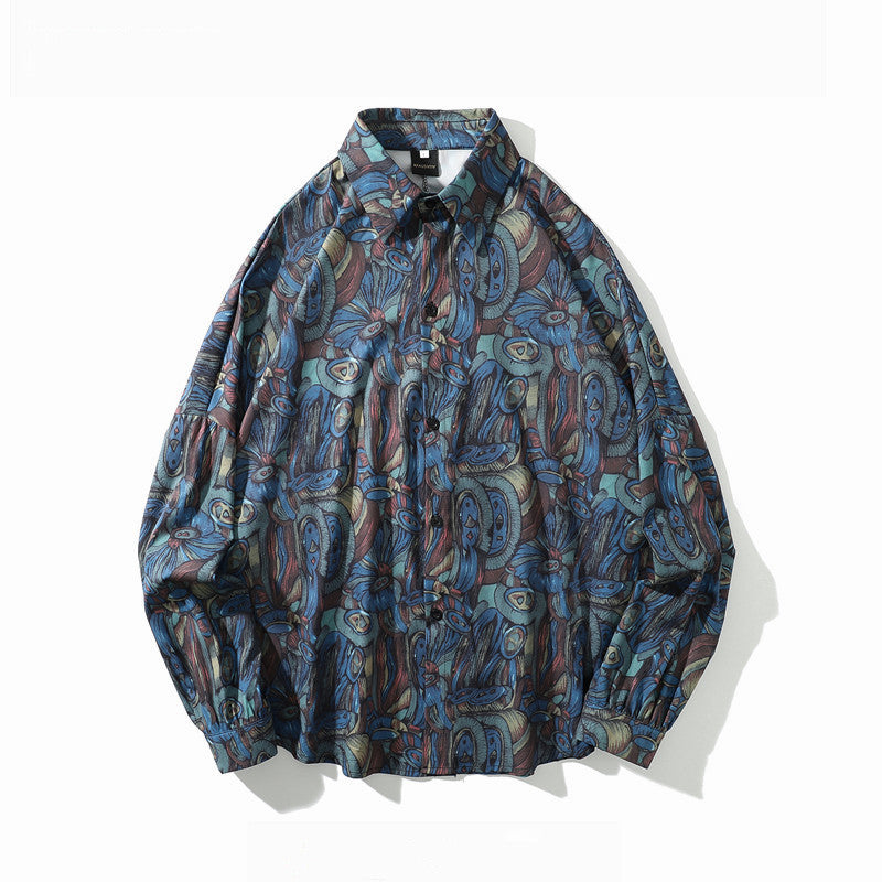 Unisex Printed Western-Style Shirts