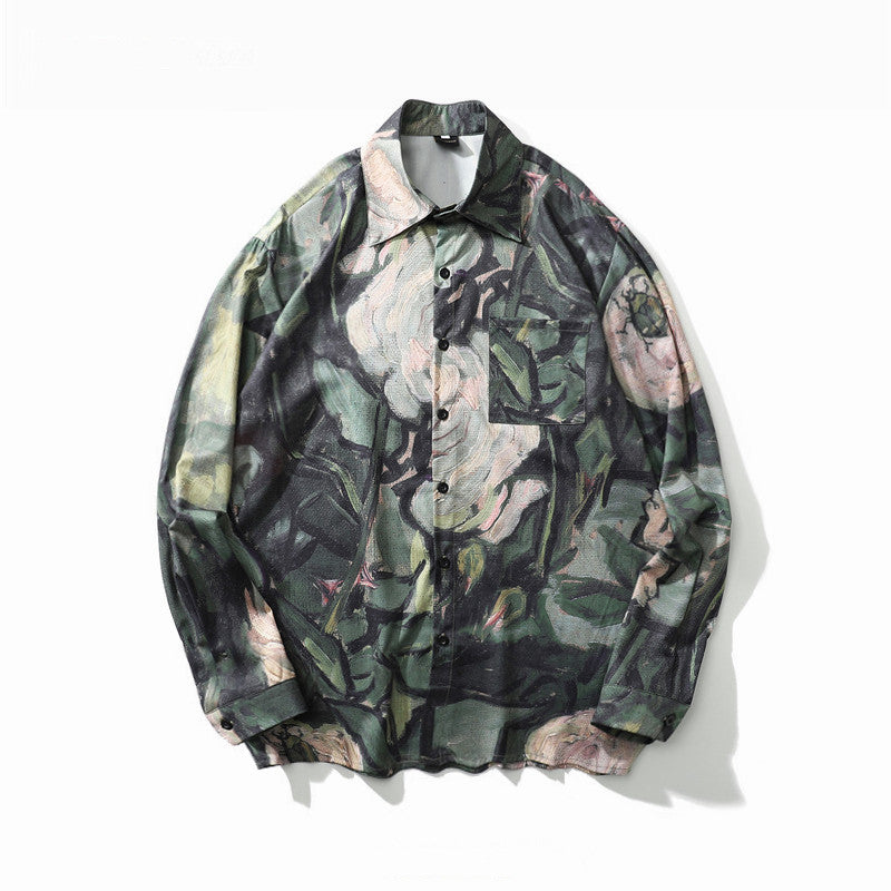 Unisex Printed Western-Style Shirts