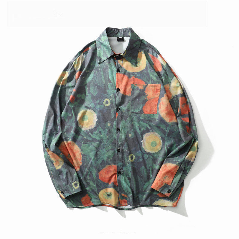 Unisex Printed Western-Style Shirts