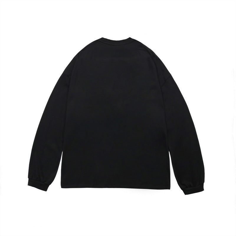 Unisex Comic Print Long Sleeve T-Shirt