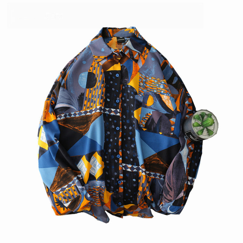 Unisex Printed Western-Style Shirts
