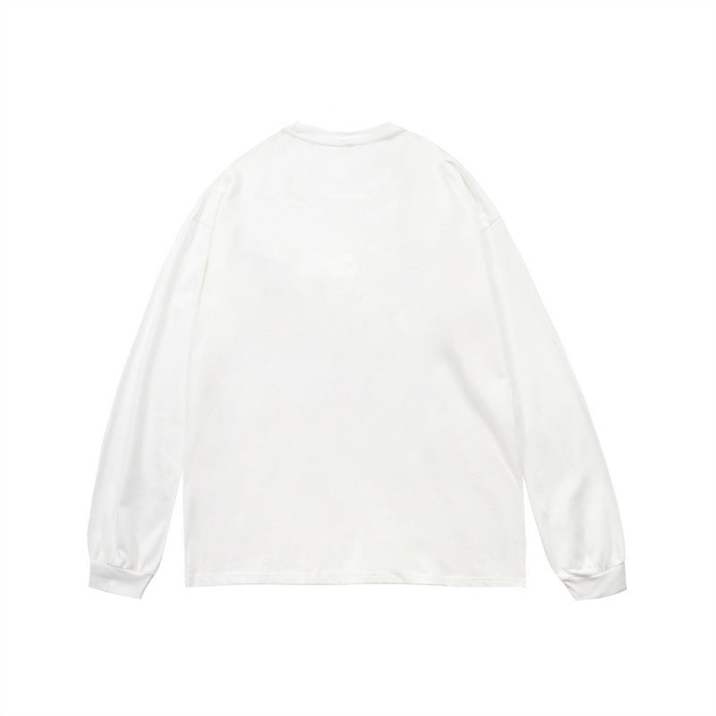 Unisex Comic Print Long Sleeve T-Shirt