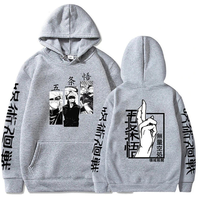 Jujutsu Kaisen Hoodie Gojo Satoru Print Hooded