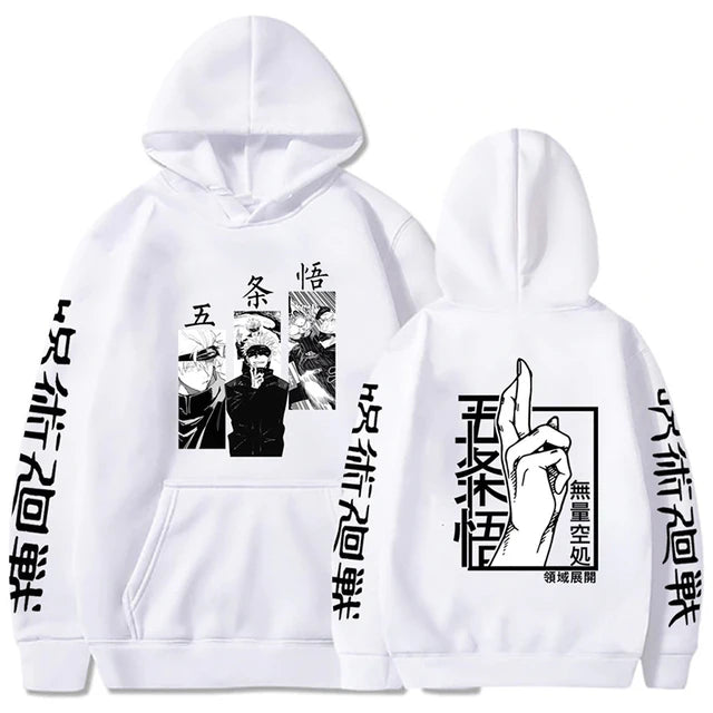 Jujutsu Kaisen Hoodie Gojo Satoru Print Hooded