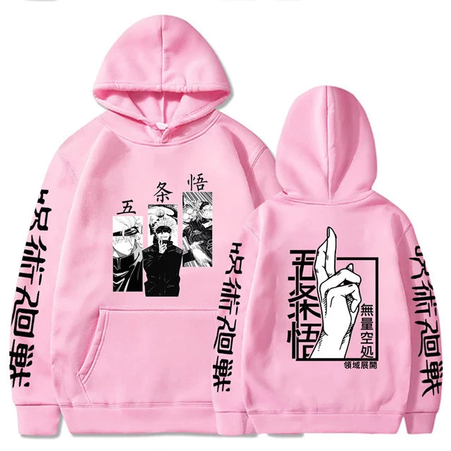 Jujutsu Kaisen Hoodie Gojo Satoru Print Hooded