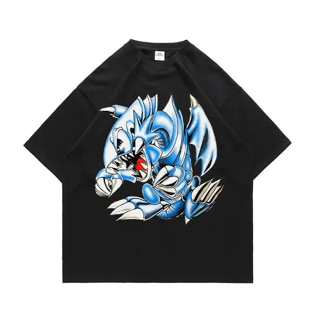 Change Of Heart Anime T-shirt Yugi Muto & Kaiba Tops