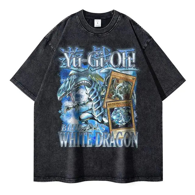 Change Of Heart Anime T-shirt Yugi Muto & Kaiba Tops