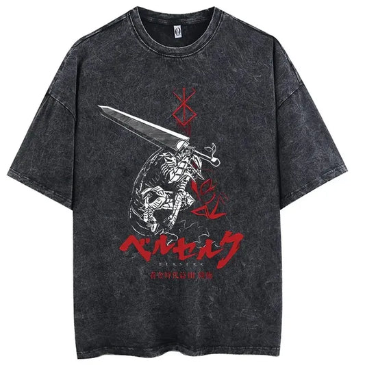 Retro Vintage Anime Graphic Hip Hop T-Shirt for Women