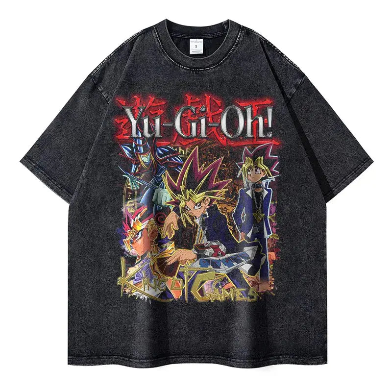 Change Of Heart Anime T-shirt Yugi Muto & Kaiba Tops