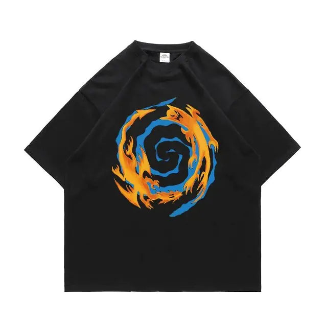 Change Of Heart Anime T-shirt Yugi Muto & Kaiba Tops